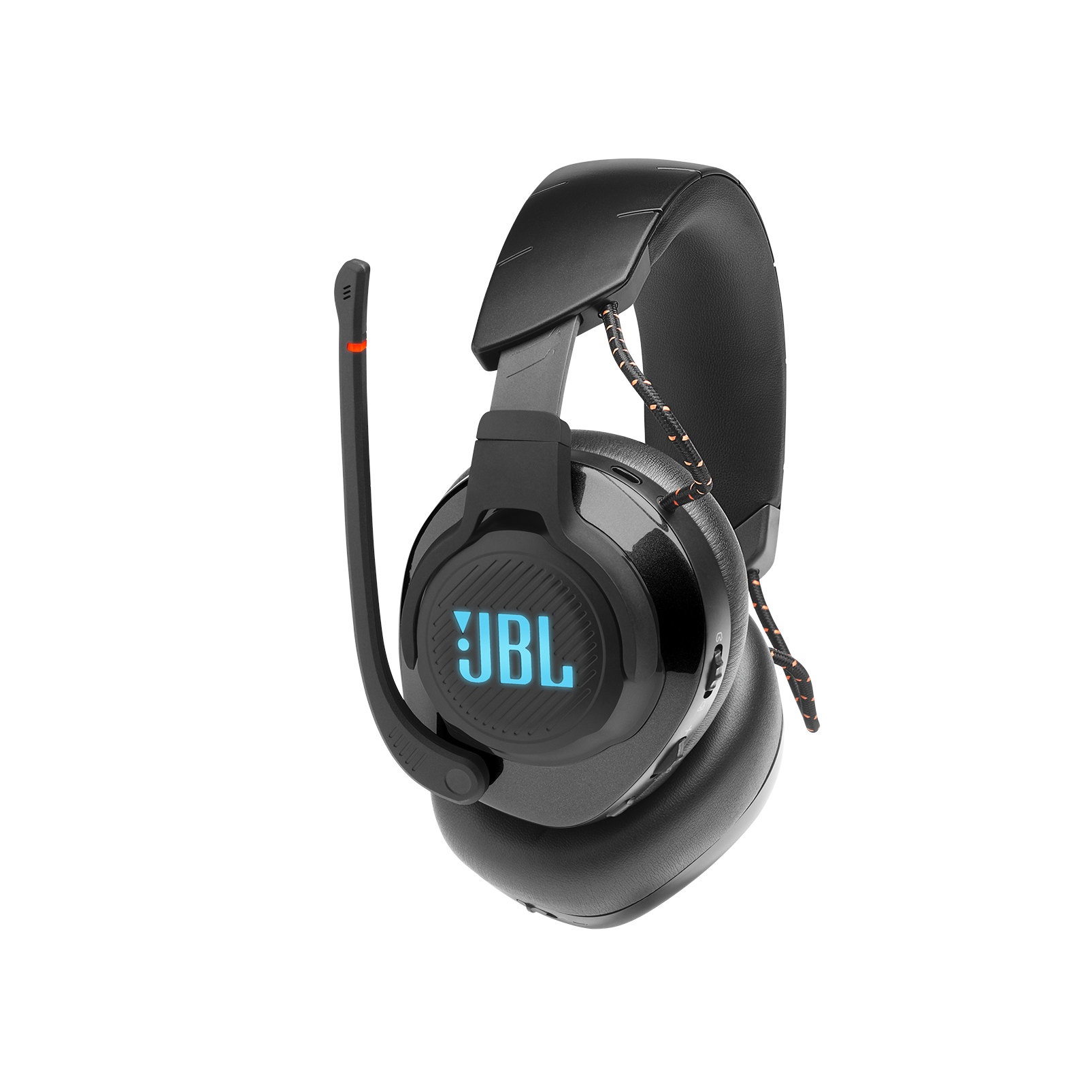 JBL Quantum 600 - Black - Wireless over-ear performance PC gaming headset with surround sound and game-chat balance dial - Detailshot 1